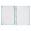 Oxford Touch cahier à spirale A4+ 90 g/m² 80 feuilles ligné - turquoise pastel 400138326 260293 - 3