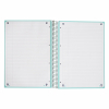 Oxford Touch cahier à spirale A4+ 90 g/m² 80 feuilles ligné - turquoise pastel 400138326 260293 - 3