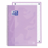 Oxford Touch cahier à spirale A4+ 90 g/m² 80 feuilles ligné - violet pastel 400138325 260291 - 4