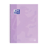 Oxford Touch cahier à spirale A4+ 90 g/m² 80 feuilles ligné - violet pastel 400138325 260291