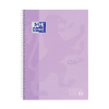 Oxford Touch cahier à spirale A4+ 90 g/m² 80 feuilles ligné - violet pastel 400138325 260291 - 1