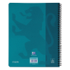 Oxford Touch cahier à spirale A4 quadrillé 90 g/m² 70 feuilles - bleu clair 400103996 260147 - 2