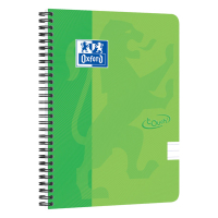 Oxford Touch cahier à spirale A5 ligné 90 g/m² 70 feuilles - vert citron 400118803 260186
