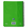 Oxford Touch cahier à spirale A5 ligné 90 g/m² 70 feuilles - vert citron 400118803 260186 - 2