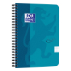 Oxford Touch cahier à spirale A5 quadrillé 90 g/m² 70 feuilles - bleu clair