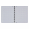 Oxford Touch cahier à spirale A5 quadrillé 90 g/m² 70 feuilles - bleu clair 400104100 260154 - 2