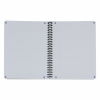 Oxford Touch cahier à spirale A5 quadrillé 90 g/m² 70 feuilles - noir 400134121 260156 - 2
