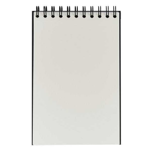 Oxford bloc de croquis à spirale couverture rigide A5 100 g/m² (50 feuilles) - noir 400152644 237633 - 2