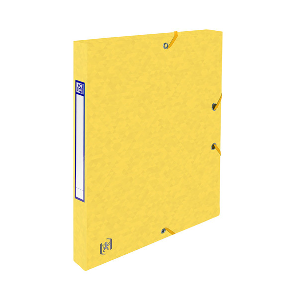 Oxford boîte Top File+ 25 mm (200 feuilles) - jaune 400114362 260102 - 1