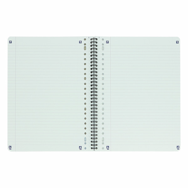 Oxford cahier à spirale A4+ ligné 90 g/m² 80 feuilles 23 trous (3 pièces) 100590165 260084 - 2