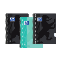 Oxford cahier à spirale A4+ ligné 90 g/m² 80 feuilles 23 trous (3 pièces) 260084