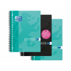 Oxford cahier à spirale A4+ ligné 90 g/m² 80 feuilles 23 trous (3 pièces)