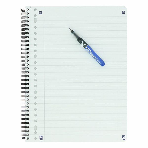 Oxford cahier à spirale A4+ ligné 90 g/m² 80 feuilles 23 trous (3 pièces) 400190201 260084 - 3