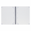 Oxford cahier à spirale A4+ quadrillé 90 g/m² 90 feuilles (4 trous) - noir 400075533 260079 - 3