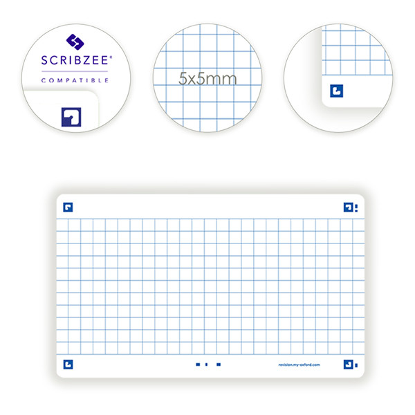 Oxford fiches bristol quadrillées A7 (80 pièces) - blanc 400133874 260216 - 3