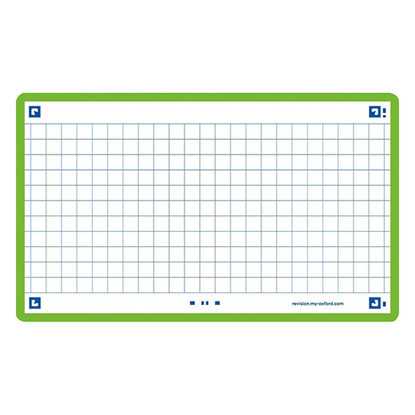 Oxford fiches bristol quadrillées A7 (80 pièces) - vert 400133872 260208 - 1