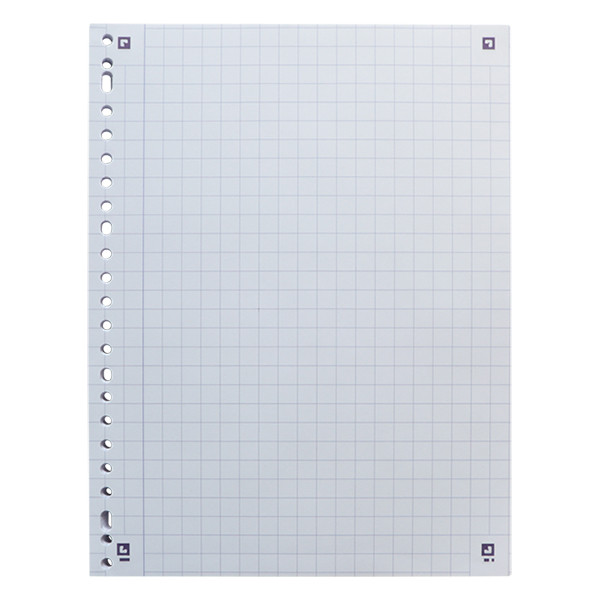 Oxford papier perforé A4+ quadrillé 10 mm 90 g/m² 100 feuilles (23 trous) 400094328 260073 - 2