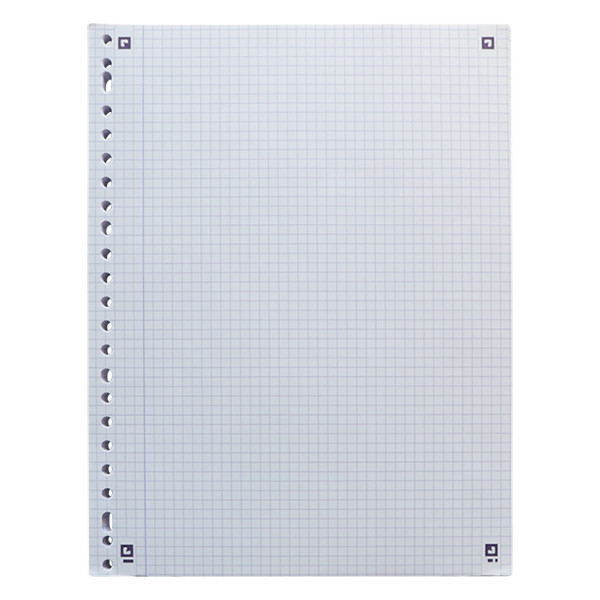 Oxford papier perforé A4+ quadrillé 5 mm 90 g/m² 100 feuilles (23 trous) 400094329 260072 - 2