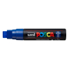 POSCA PC-17K marqueur acrylique (15 mm rectangulaire) - bleu foncé 424237 - 1