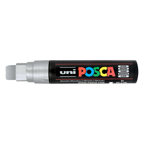 POSCA PC-17K marqueur peinture (15 mm rectangulaire) - argent PC17KAR 424235 - 1