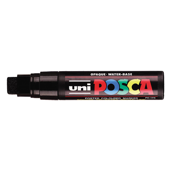 POSCA PC-17K marqueur peinture (15 mm rectangulaire) - noir PC17KN 424240 - 1