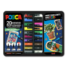 POSCA PC-1MC/PC-3M/PC-5M Pop Colors set de marqueurs de peinture (20 pièces)