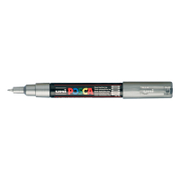 POSCA PC-1MC marqueur acrylique (0,7 - 1 mm conique) - argent 424038
