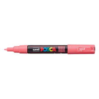 POSCA PC-1MC marqueur acrylique (0,7 - 1 mm conique) - corail 424044