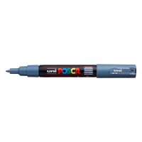 POSCA PC-1MC marqueur acrylique (0,7 - 1 mm conique) - gris ardoise 424046