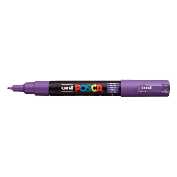 POSCA PC-1MC marqueur acrylique (0,7 - 1 mm conique) - violet 424065 - 1