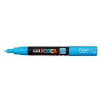 POSCA PC-1MC marqueur peinture (0,7 - 1 mm conique) - bleu clair PC1MCBC 424039