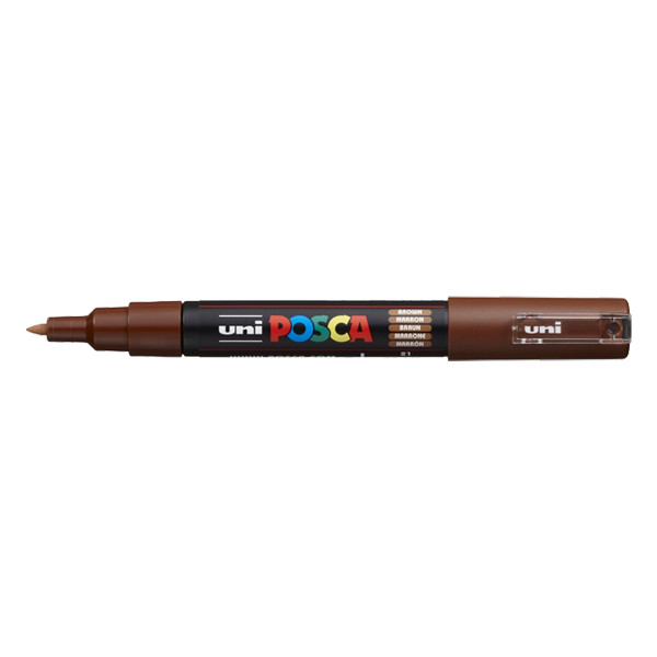 POSCA PC-1MC marqueur peinture (0,7 - 1 mm conique) - marron châtain PC1MCM 424053 - 1