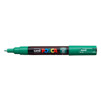 POSCA PC-1MC marqueur peinture (0,7 - 1 mm conique) - vert foncé PC1MCVF 424063