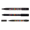 POSCA PC-1MR/PC-3M/PCF-350 set de marqueurs peinture (3 pièces) - noir