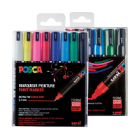 POSCA PC-1MR/PC-5M set de marqueurs acryliques (16 pièces) 424478