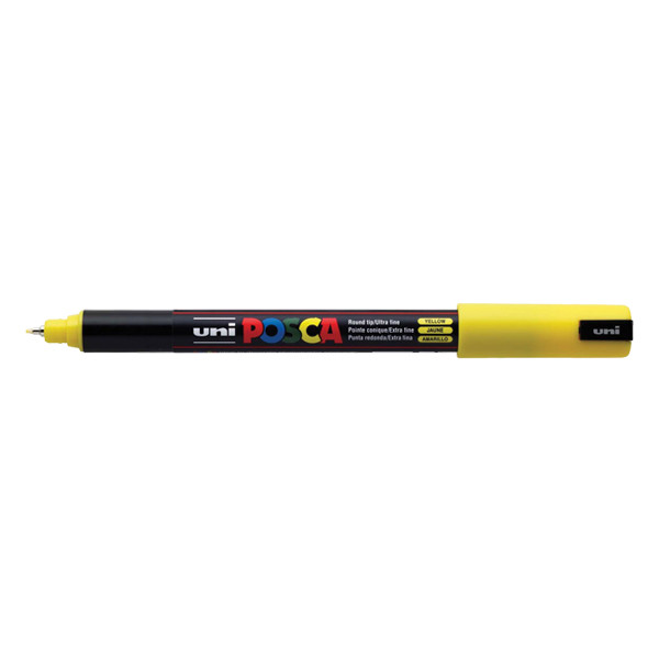 POSCA PC-1MR marqueur acrylique (0,7 mm ogive) - jaune 424019 - 1