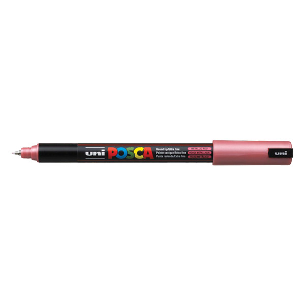 POSCA PC-1MR marqueur acrylique (0,7 mm ogive) - rouge métallique 424029 - 1