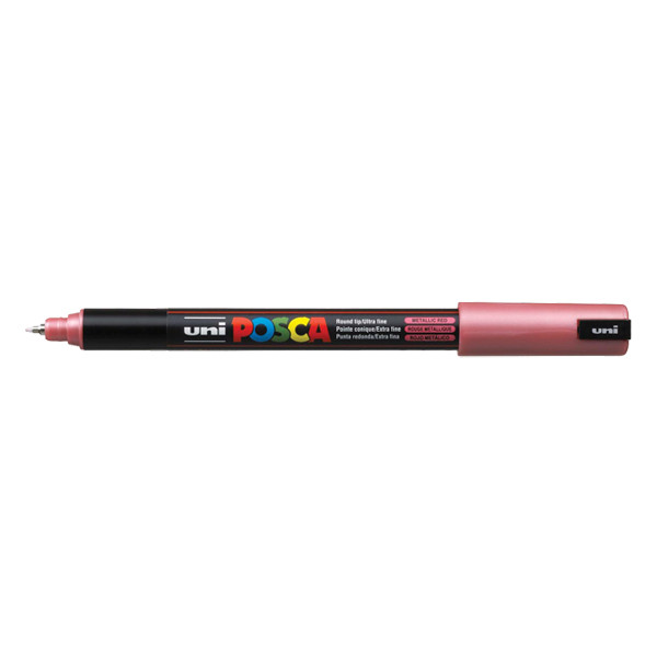 POSCA PC-1MR marqueur peinture (0,7 mm ogive) - rouge métallique PC1MRRM 424029 - 1