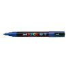 POSCA PC-3M marqueur acrylique (0,9 - 1,3 mm ogive) - bleu foncé 424075 - 1