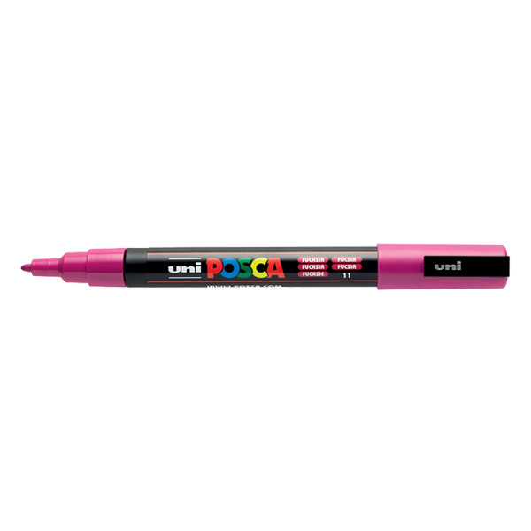POSCA PC-3M marqueur acrylique (0,9 - 1,3 mm ogive) - fuchsia 424097 - 1
