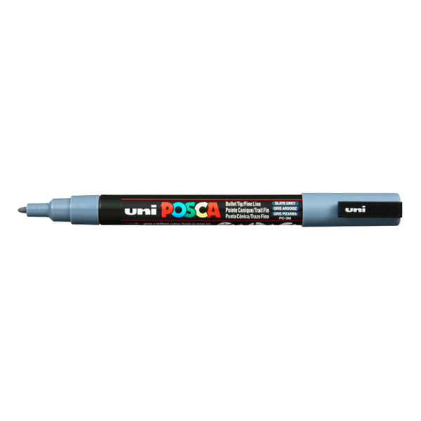 POSCA PC-3M marqueur acrylique (0,9 - 1,3 mm ogive) - gris ardoise 424081 - 1