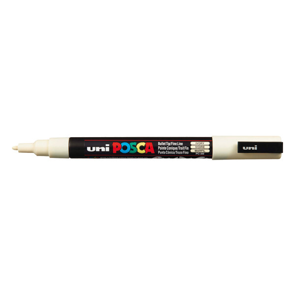 POSCA PC-3M marqueur acrylique (0,9 - 1,3 mm ogive) - ivoire 424082 - 1