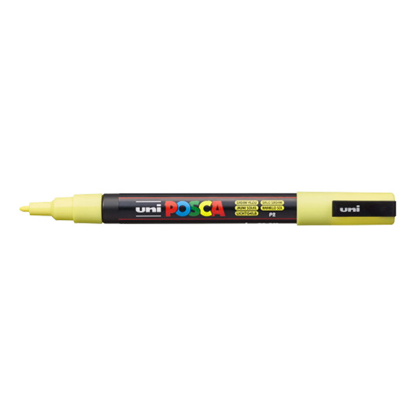 POSCA PC-3M marqueur acrylique (0,9 - 1,3 mm ogive) - jaune soleil 424084 - 1