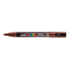 POSCA PC-3M marqueur acrylique (0,9 - 1,3 mm ogive) - marron châtain 424088 - 1