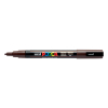 POSCA PC-3M marqueur acrylique (0,9 - 1,3 mm ogive) - marron foncé 424089 - 1
