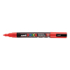 POSCA PC-3M marqueur acrylique (0,9 - 1,3 mm ogive) - rouge 424094 - 1