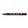 POSCA PC-3M marqueur acrylique (0,9 - 1,3 mm ogive) - rouge vin 424087 - 1