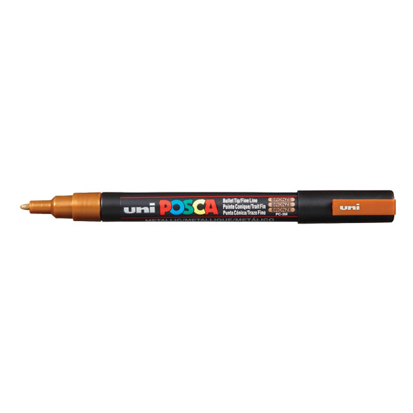 POSCA PC-3M marqueur peinture (0,9 - 1,3 mm ogive) - bronze PC3MBR 424078 - 1