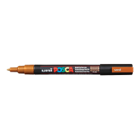 POSCA PC-3M marqueur peinture (0,9 - 1,3 mm ogive) - bronze PC3MBR 424078