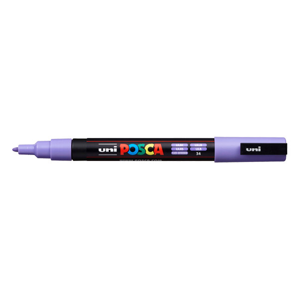 POSCA PC-3M marqueur peinture (0,9 - 1,3 mm ogive) - lilas PC3ML 424085 - 1